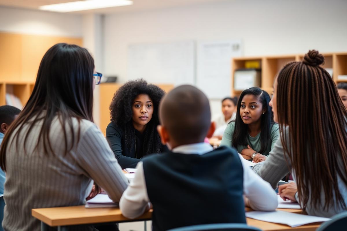 Classroom observation in session